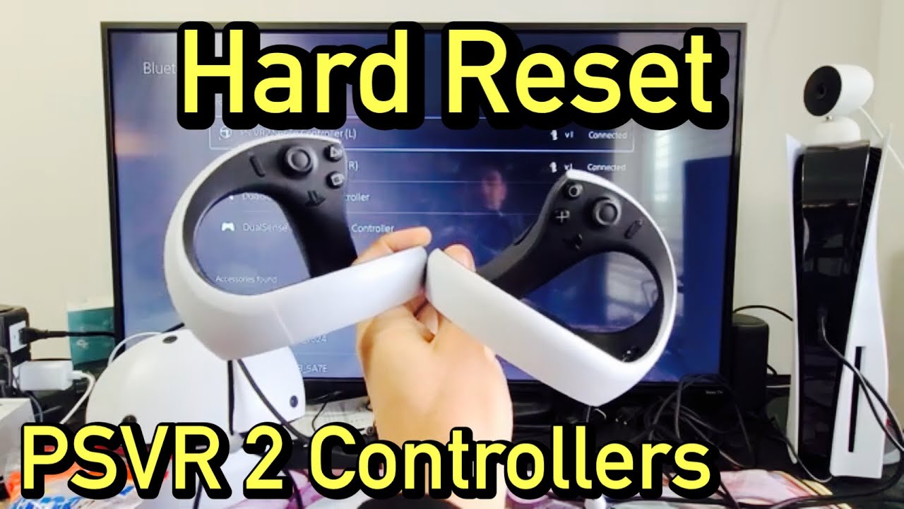 PSVR 2 Controllers: How to Hard Reset