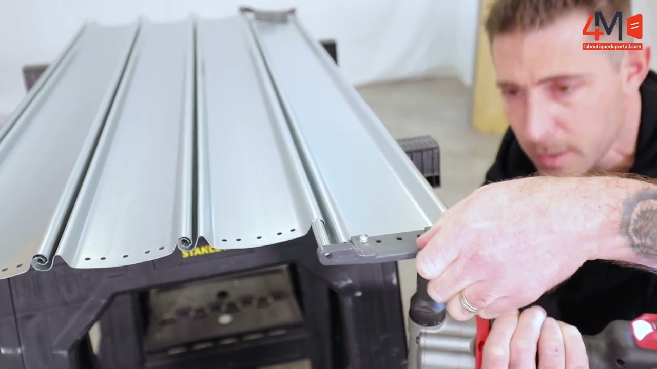 Comment installer un rideau metallique gamme premium