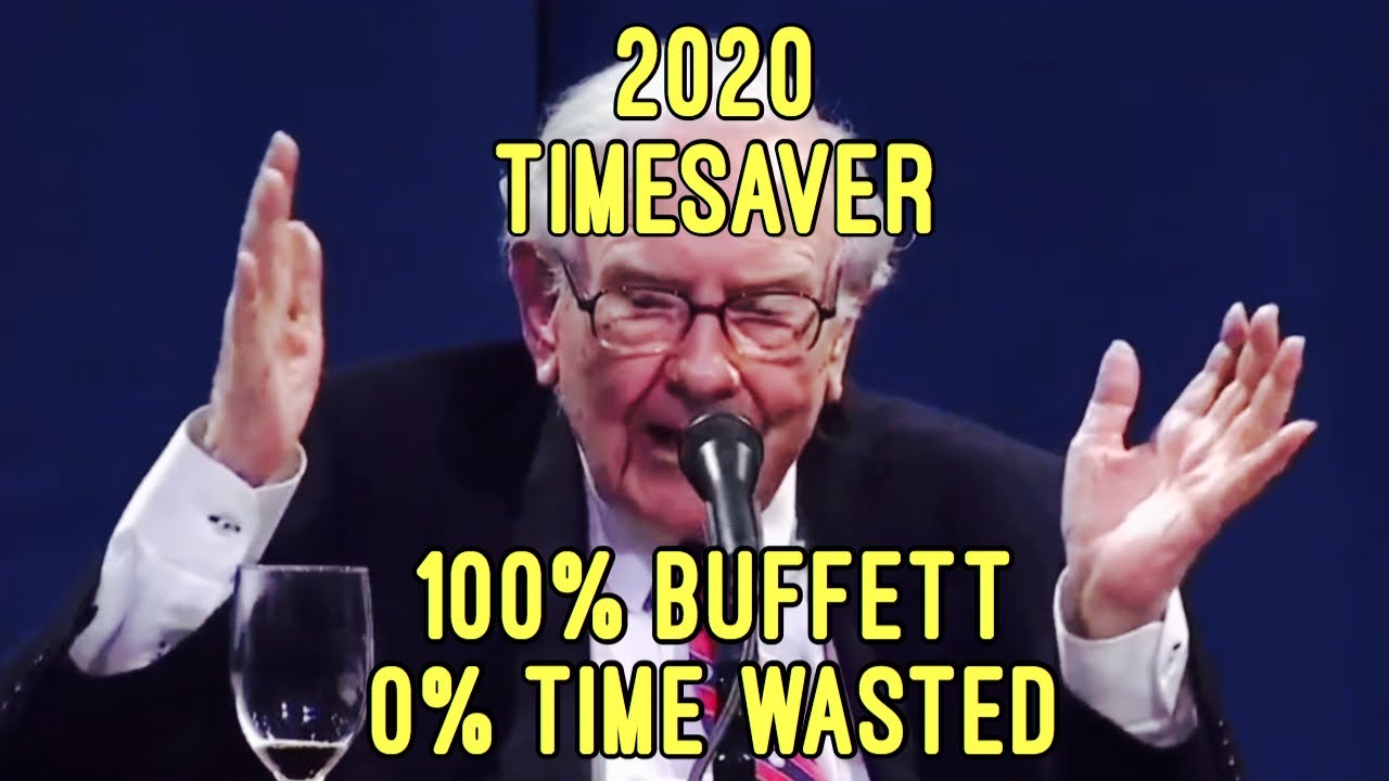 TIMESAVER EDIT 2020 Berkshire Hathaway Annual Meeting Full Q&A with Warren Buffett