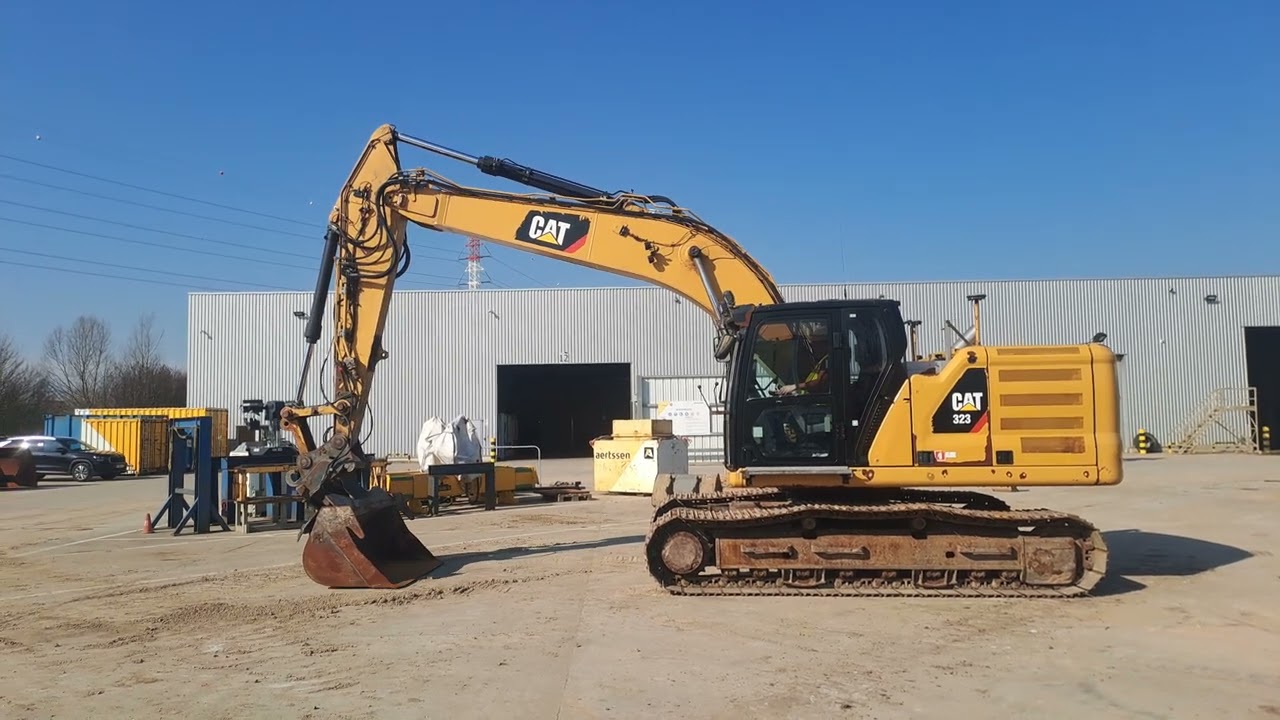 ATR-2157 2018 CAT 323 (Integrated Trimble GPS+Tilt Bucket)