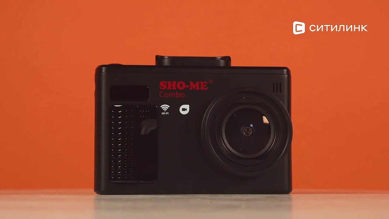 Обзор видеорегистратора с радар-детектором Sho-Me Combo Note WiFi DUO | Ситилинк