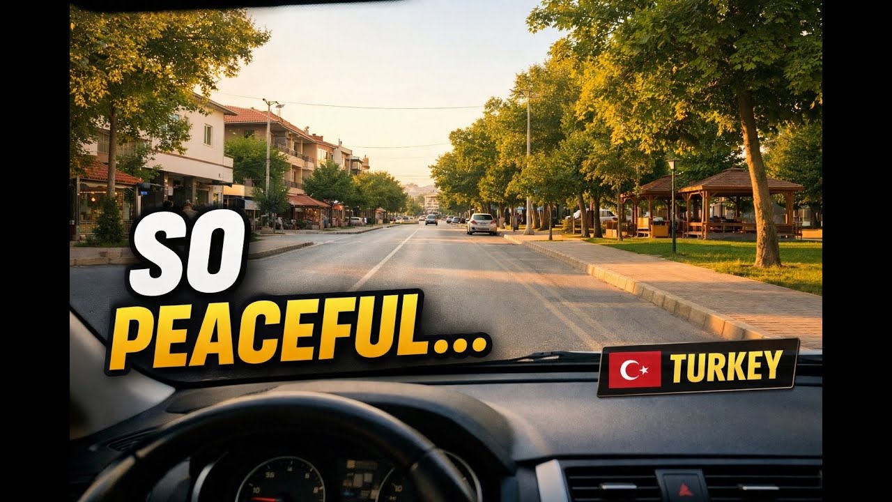 “One of the Most Peaceful Small Towns on Earth | Karacabey 4K Driving Tour”