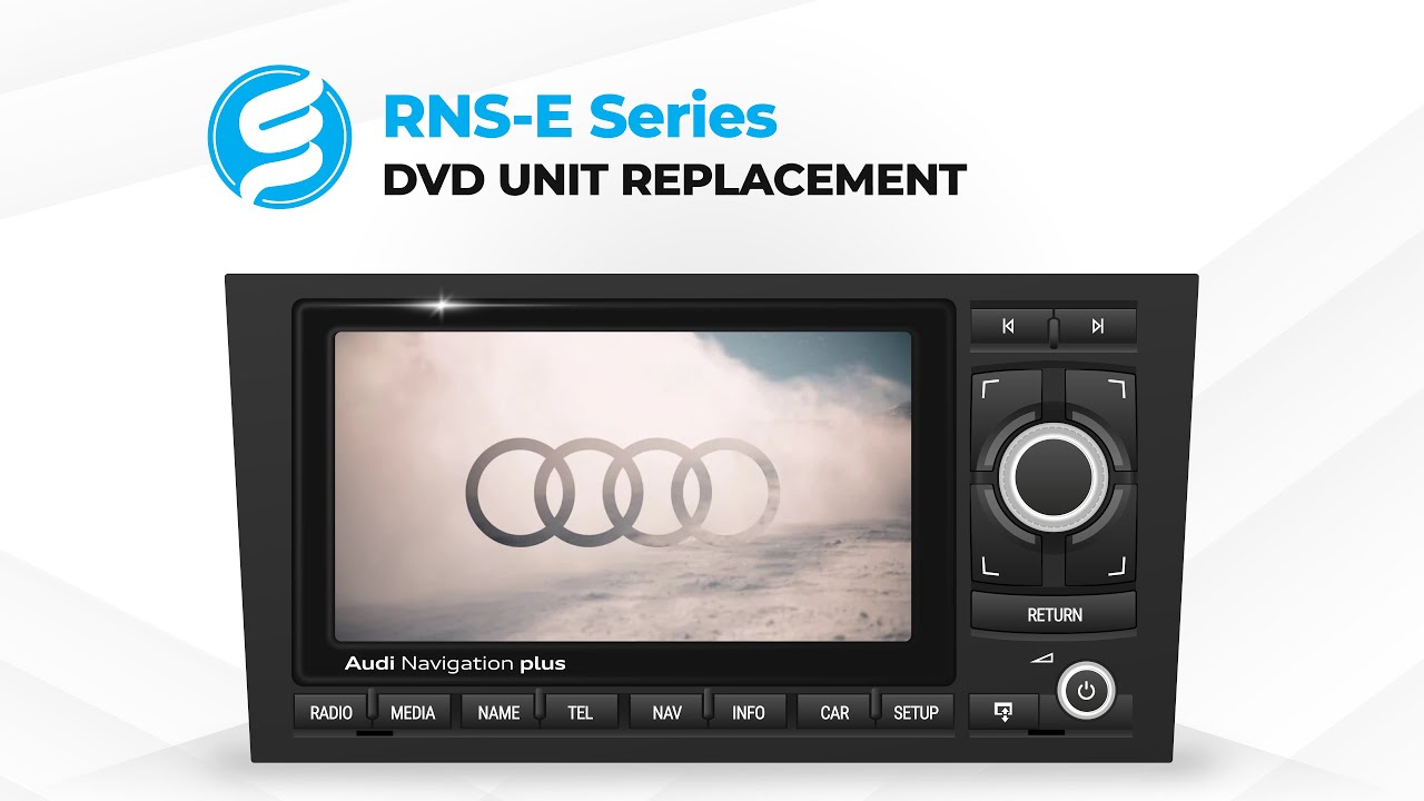 Audi Navigation Plus RNS-E DVD Unit replacement