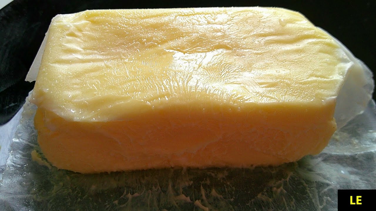 How to make butter using  heavy cream
