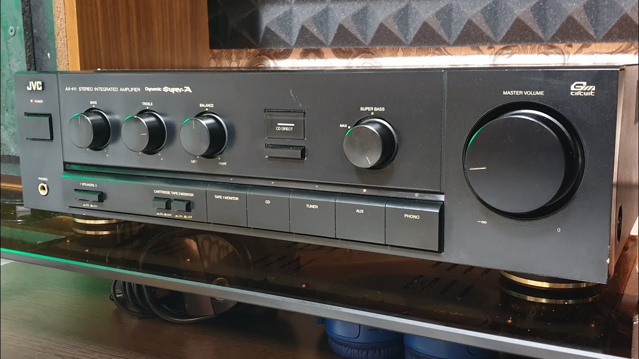 JVC AX-411 муки выбора УНЧ