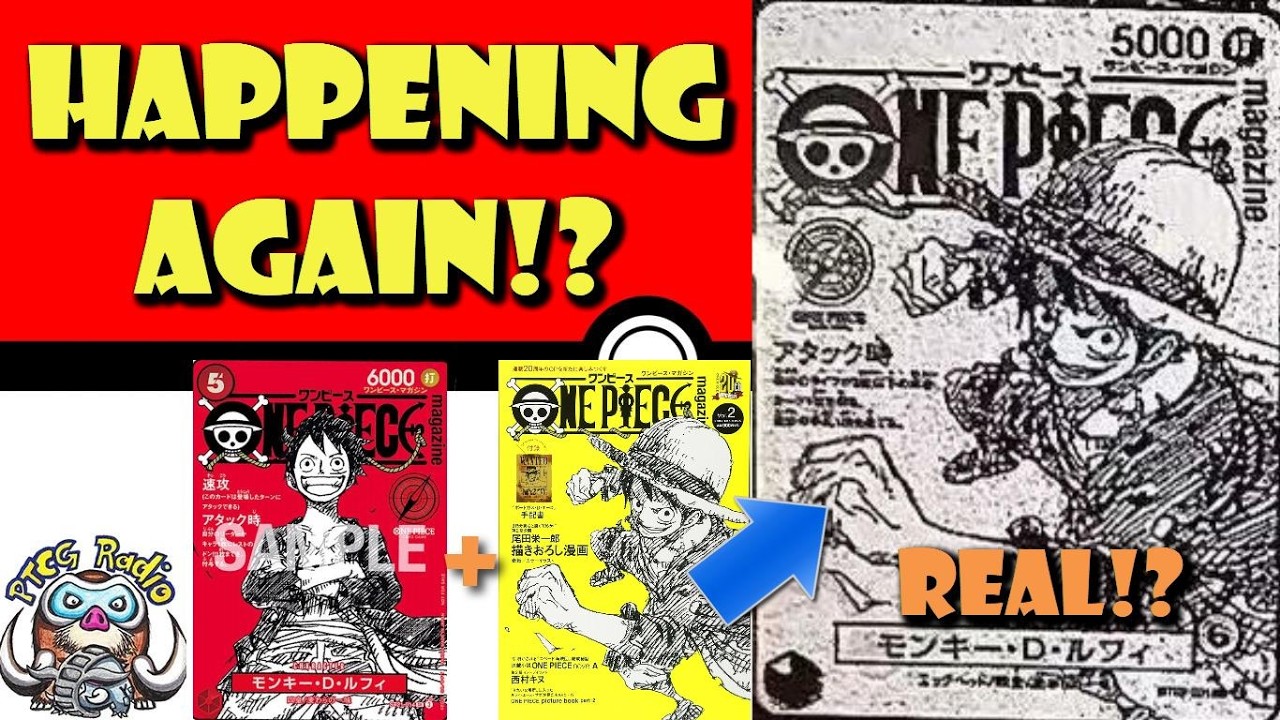 Вернется ли лучшая промо-акция по One Piece TCG!? Журнал One Piece, том 2! (Новости One Piece TCG)