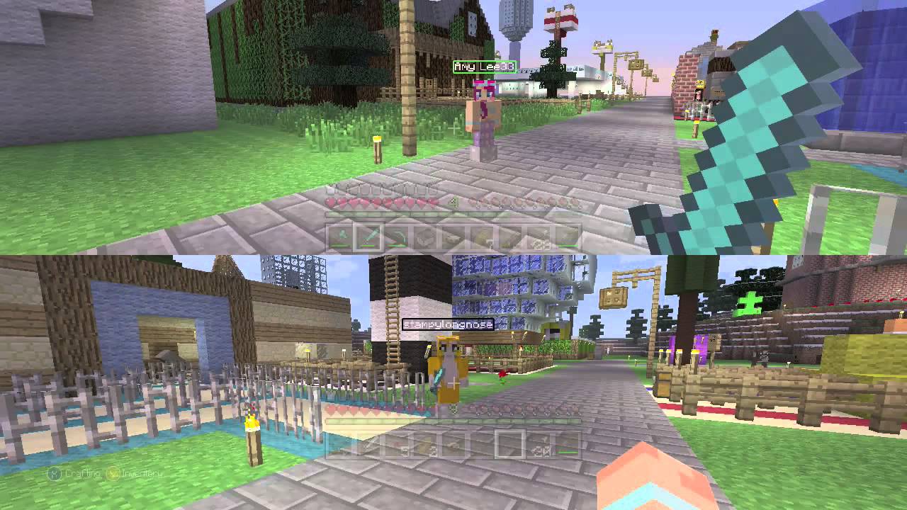 Minecraft Xbox - Amy Lee33's first video, with Stampy Longnose!
