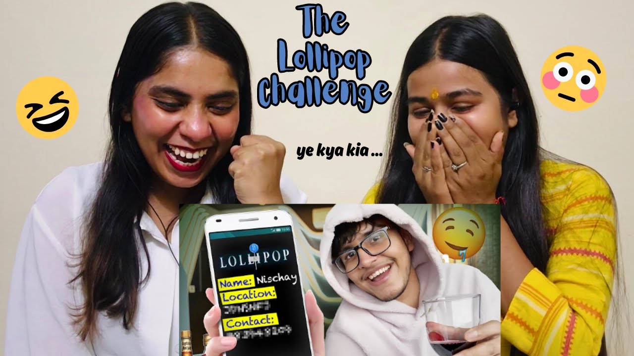 The Lollipop Challenge *Actually Scary* | Triggered Insaan | The Girls Squad REACTION  !!!