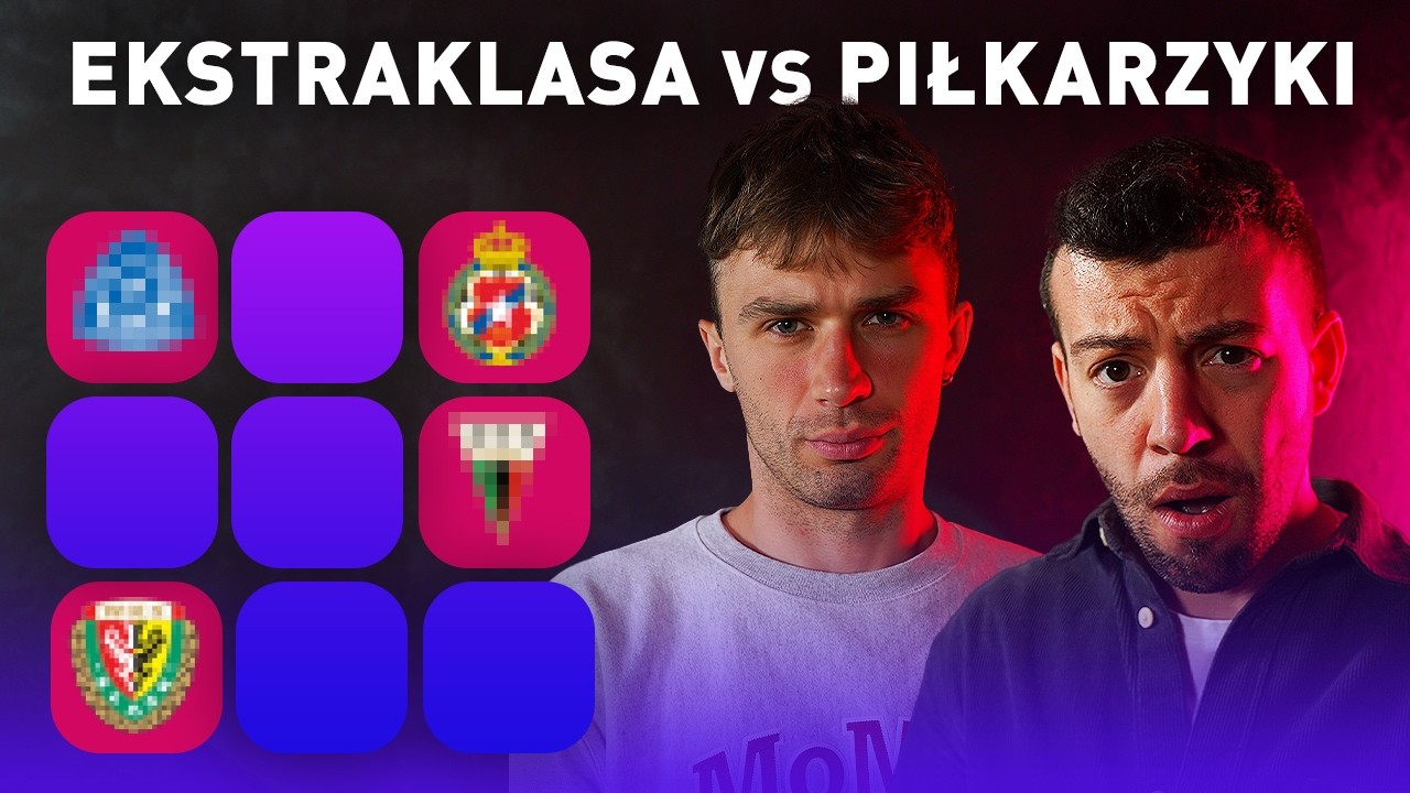 Piłkarzyki vs EKSTRAKLASA?! Piłkarska WYLICZANKA