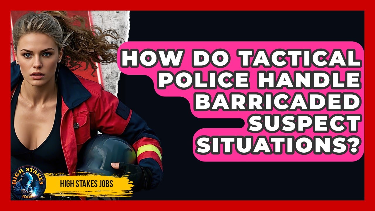 How Do Tactical Police Handle Barricaded Suspect Situations? - High Stakes Jobs