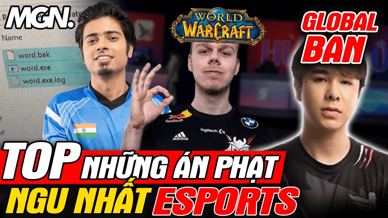 Tổng Hợp Những ÁN PHẠT Ngớ Ngẩn Nhất Trong Esports | MGN Esports