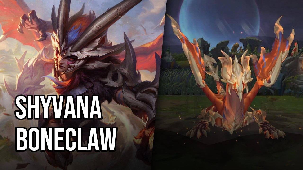 Boneclaw Shyvana Skin | League of Legends