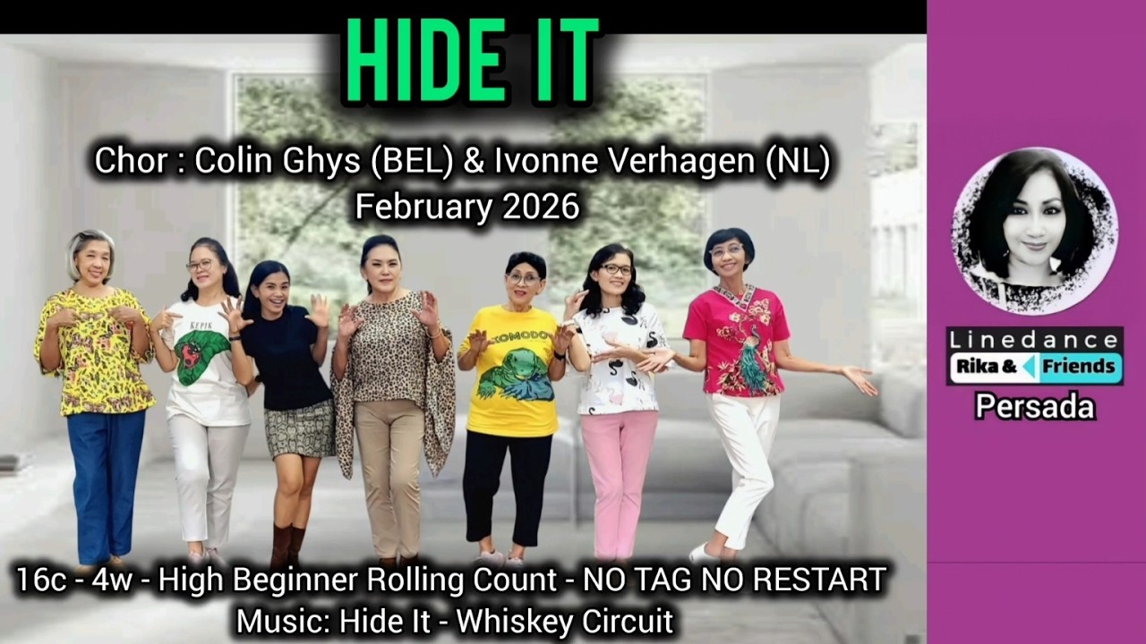 Hide It - chor. Colin Ghys (BEL) & Ivonne Verhagen (NL) - February 2026