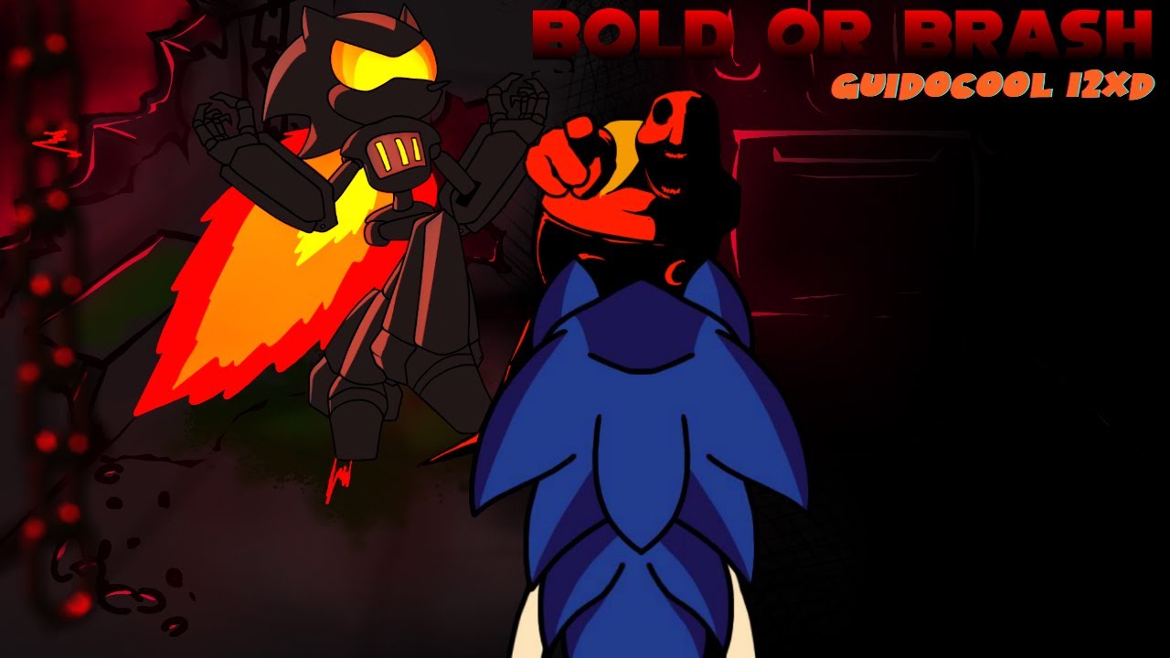 bold or brash But It's sonic vs starved eggman
