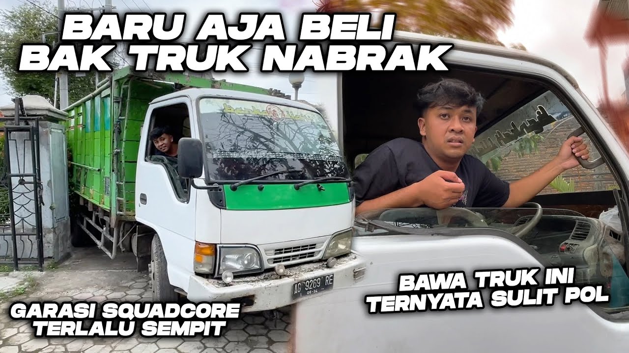 😂 KIKI CORE RESIKO BARU AJA BELI TRUK BARU MASUK GARASI UDAH NABRAK Truk Gak Jadi Mbois🗿