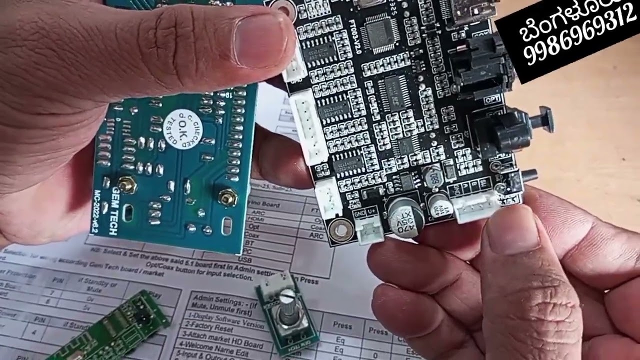 Gemtech Remote Kit Merging into FT 003 and Sub Pre Boards | ಕನ್ನಡ ಬೆಂಗಳೂರು