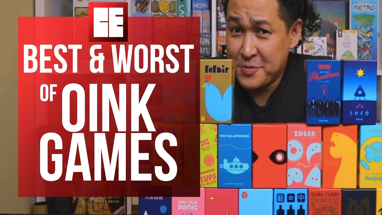 Лучшее и худшее из игр Oink | Cardboard East