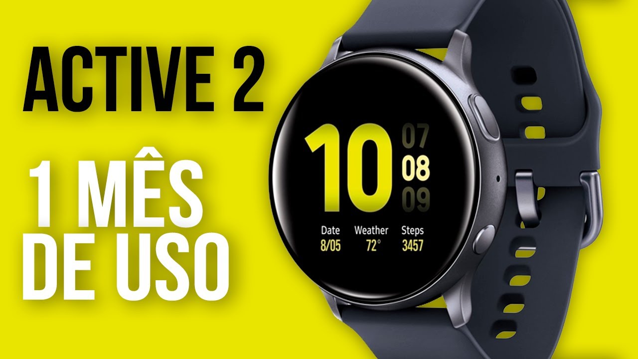 Samsung Galaxy Active 2 - 1 MÊS DE USO - Valeu a pena?