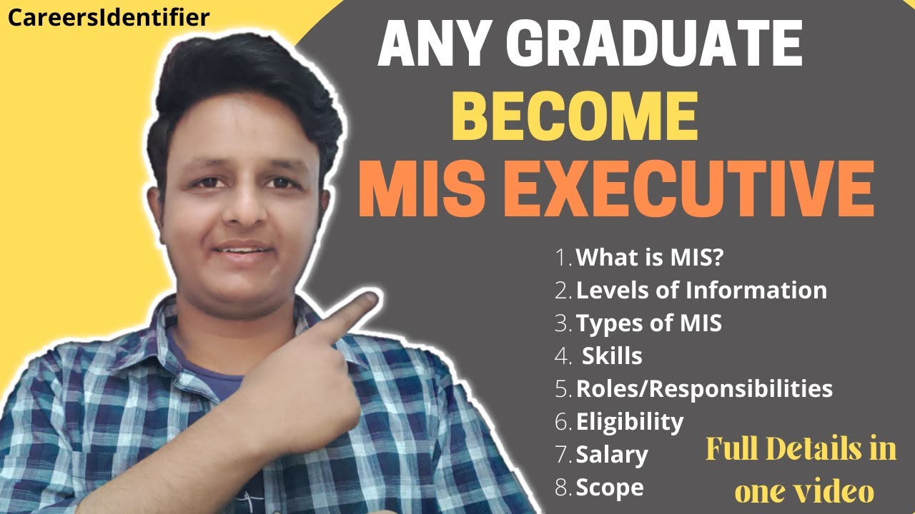 any graduate become MIS Executive | MIS Executive Career | Management Information System | trending