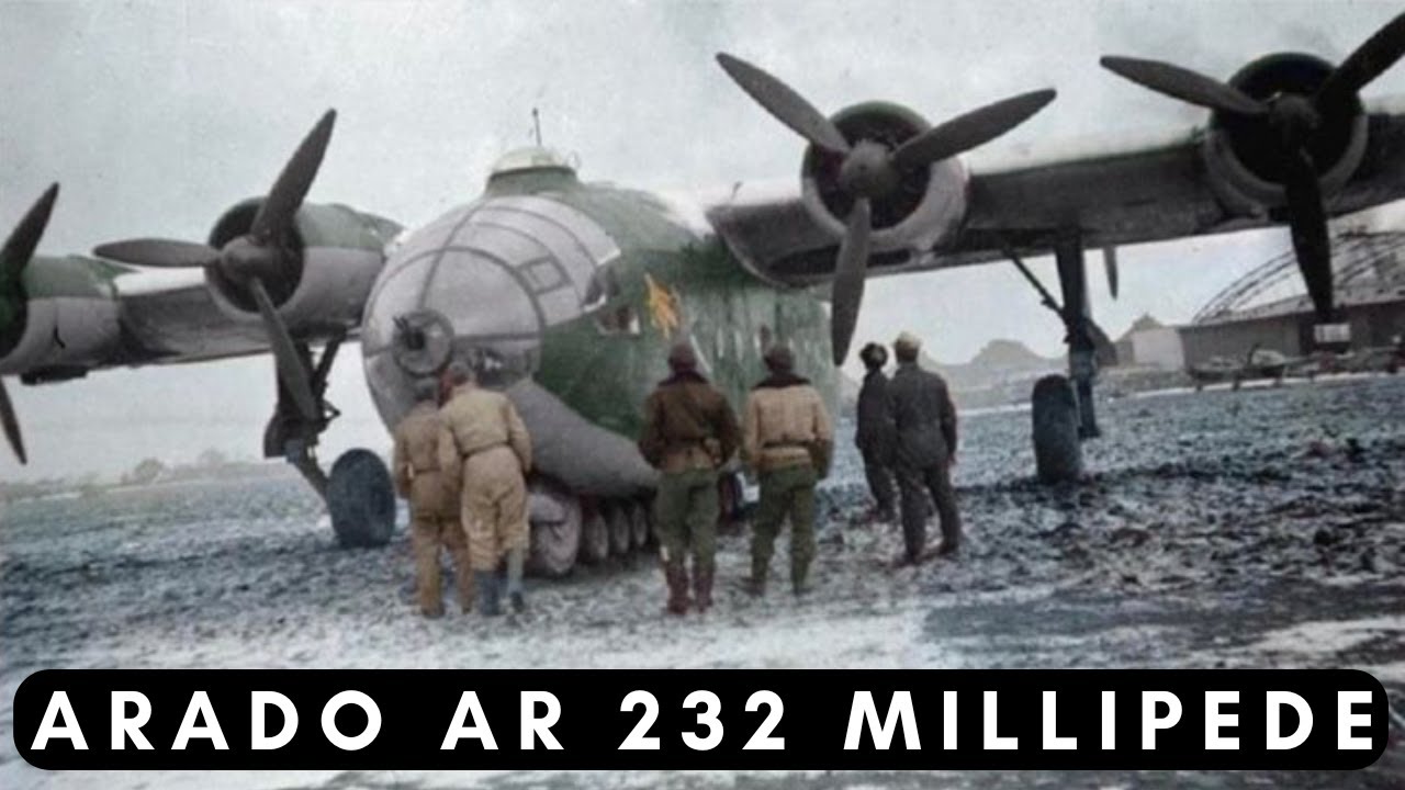 Arado Ar 232 Millipede: Germany’s REVOLUTIONARY Transport Plane That Came TOO LATE (’43 - ’45)