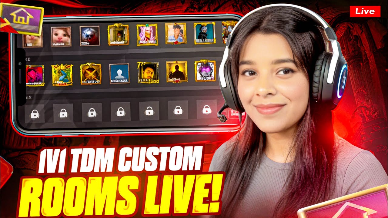 🎮 AISH LIVE | BGMI Girl Gamer Customs & 1v1 TDM Fun 💫 #bgmilive #bgmigirl
