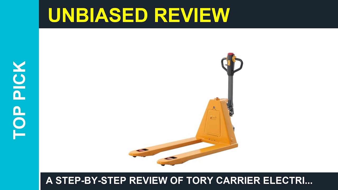 A Step-By-Step Review Of Tory Carrier Electric Pallet Jack Truck 3300lbs Ca