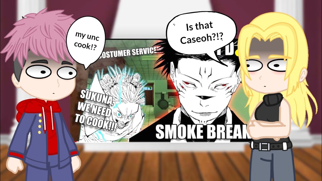 Jujutsu kaisen react to Jjk smp: 