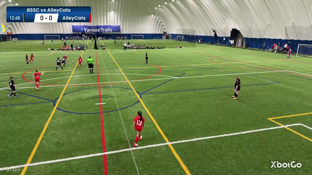 U12 BSSC Lady Lightning vs AlleyCats (First Half)