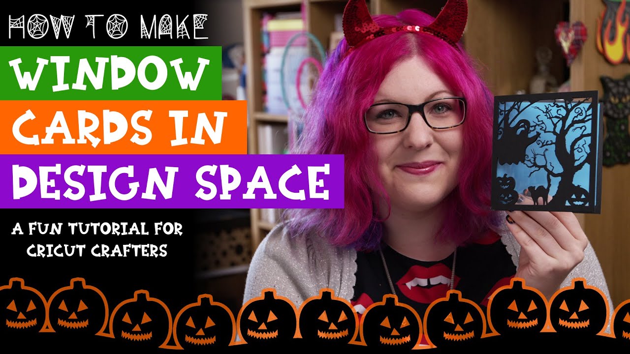 How to Design Acetate Window Cards in Cricut Design Space
