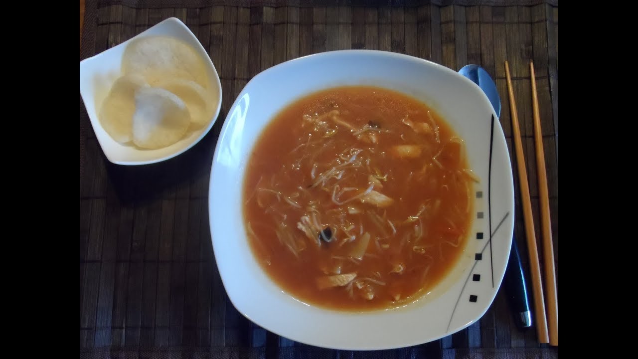 Pekingsuppe sauer-scharf aus dem GM Thermo Multikocher 10 in 1 Premium