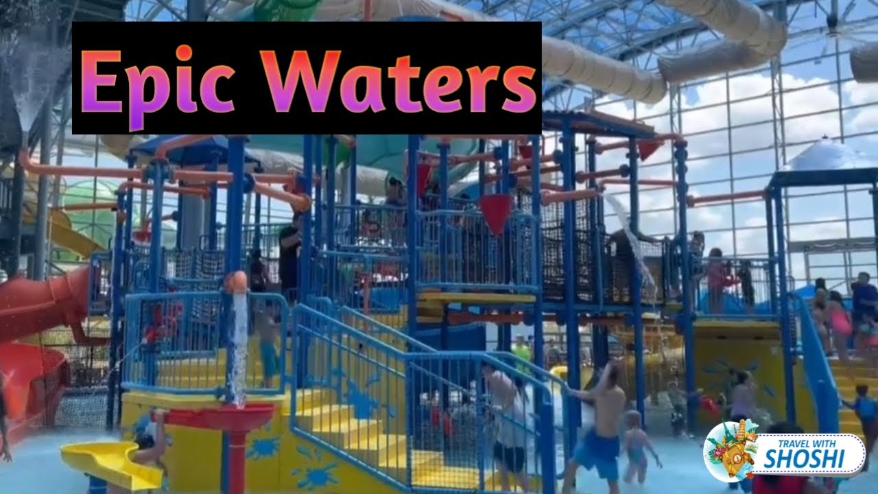 Largest Indoor Water Park in Texas : Epic Waters (Grand Prairie, TX )Tour & Review