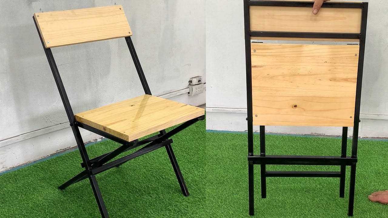 How To Make Utility Folding Chairs Smart - DIY Ideas Space Saving
