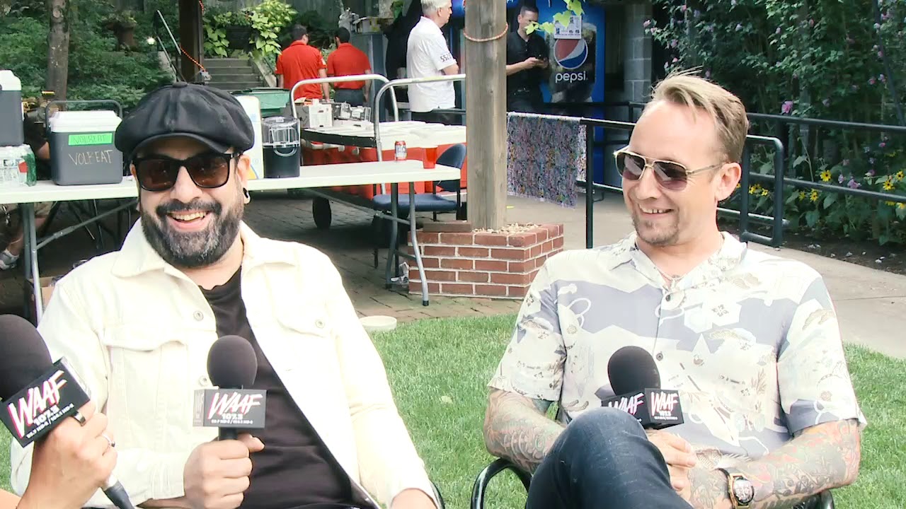 Michael & Rob of VOLBEAT on New Album, Rock's Revival, Underwear, and more on WAAF