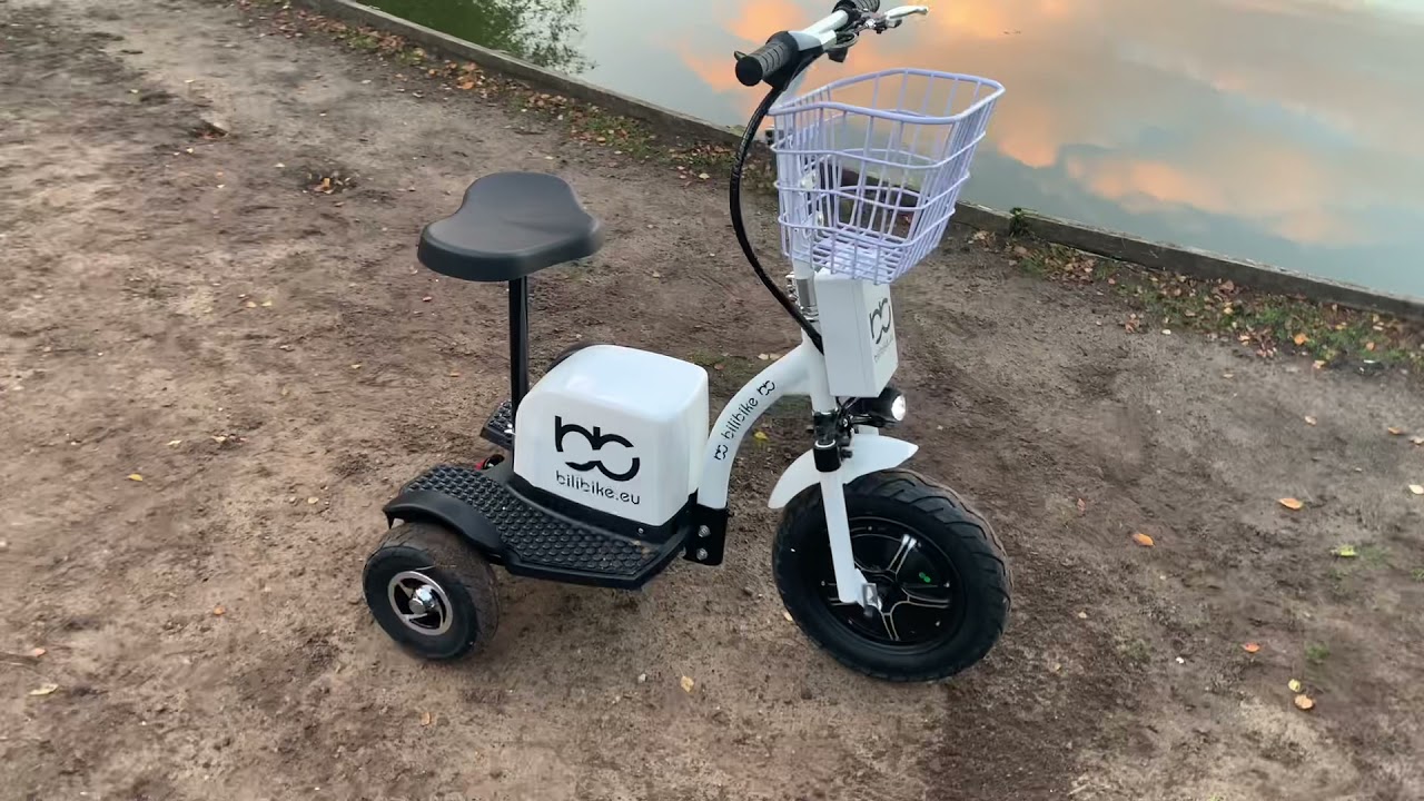 Skuter Trójkołowy￼￼ bilibike ułatwia Życie￼