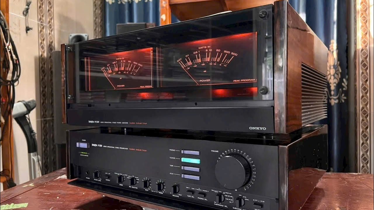 Gi&aacute; cực tốt cho ng&agrave;y Thần T&agrave;i ! Bộ Pre Power ONKYO M509 : ĐT 0363200079