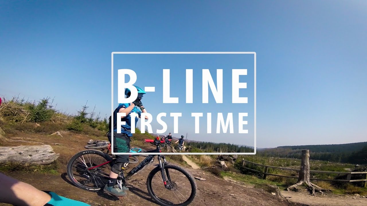 One Planet Adventure - Llandegla MTB - B Line First Time