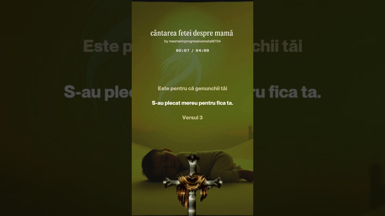 Cântarea fetiței mamei 
