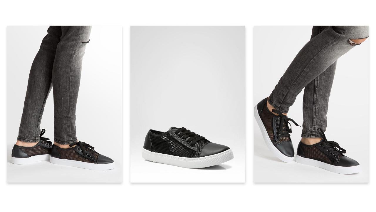 Trampki Bad Sport Black Sneakers - DeeZee.pl