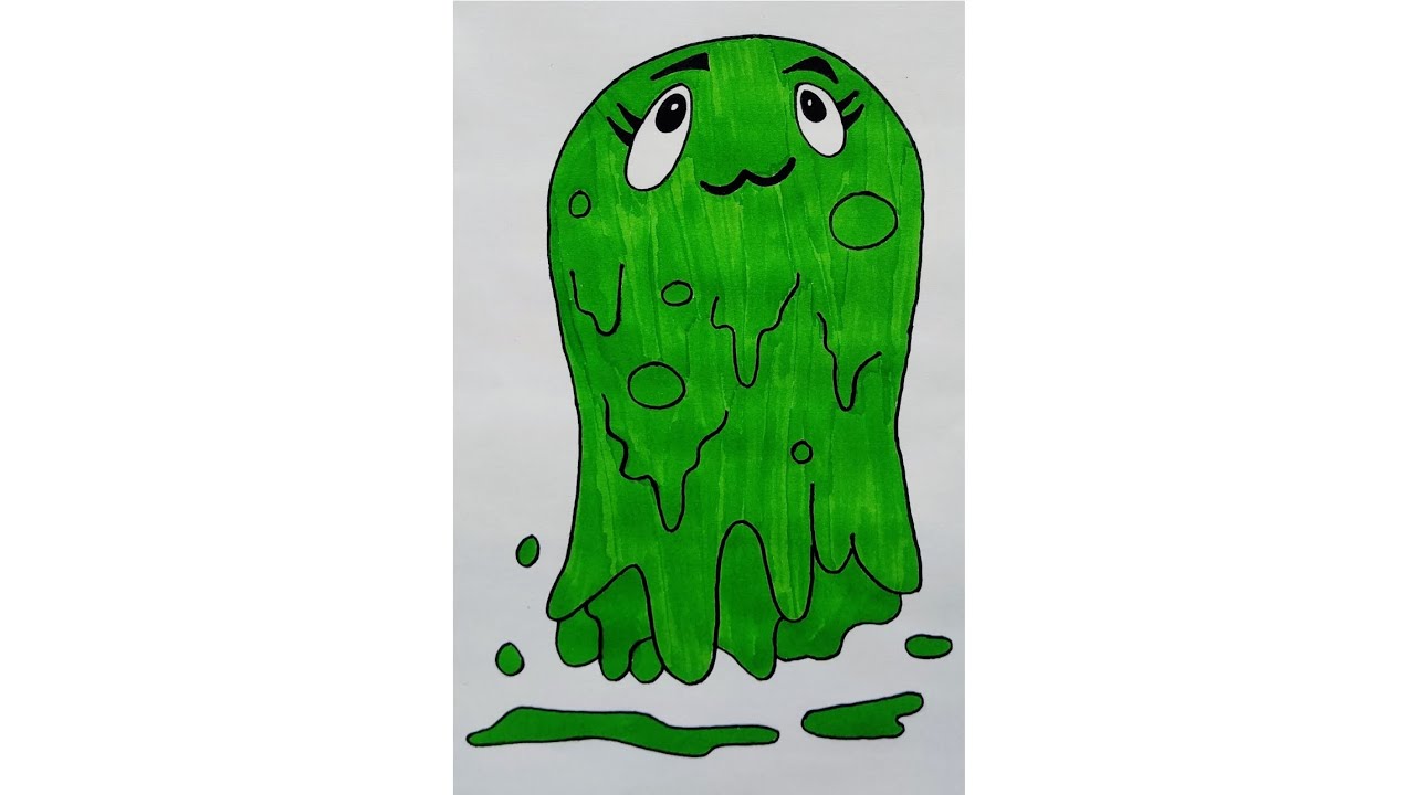 Easy Drawing of a Slime Toy || Learn How to Draw a Slime Toy || Kid's Drawing ||