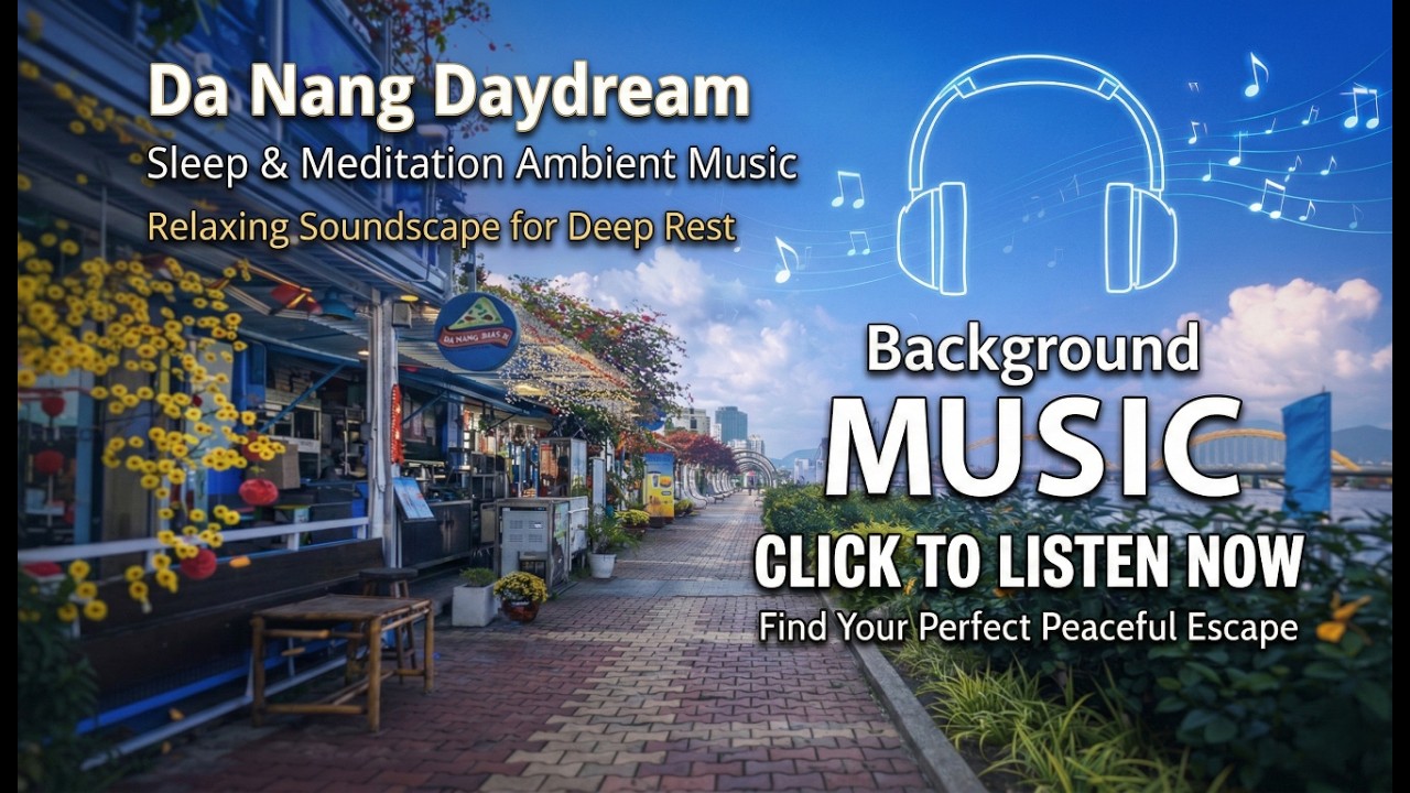 Vietnam Walking Tour | Sleep & Meditation Music • 432Hz Healing Frequency Ambient Sounds