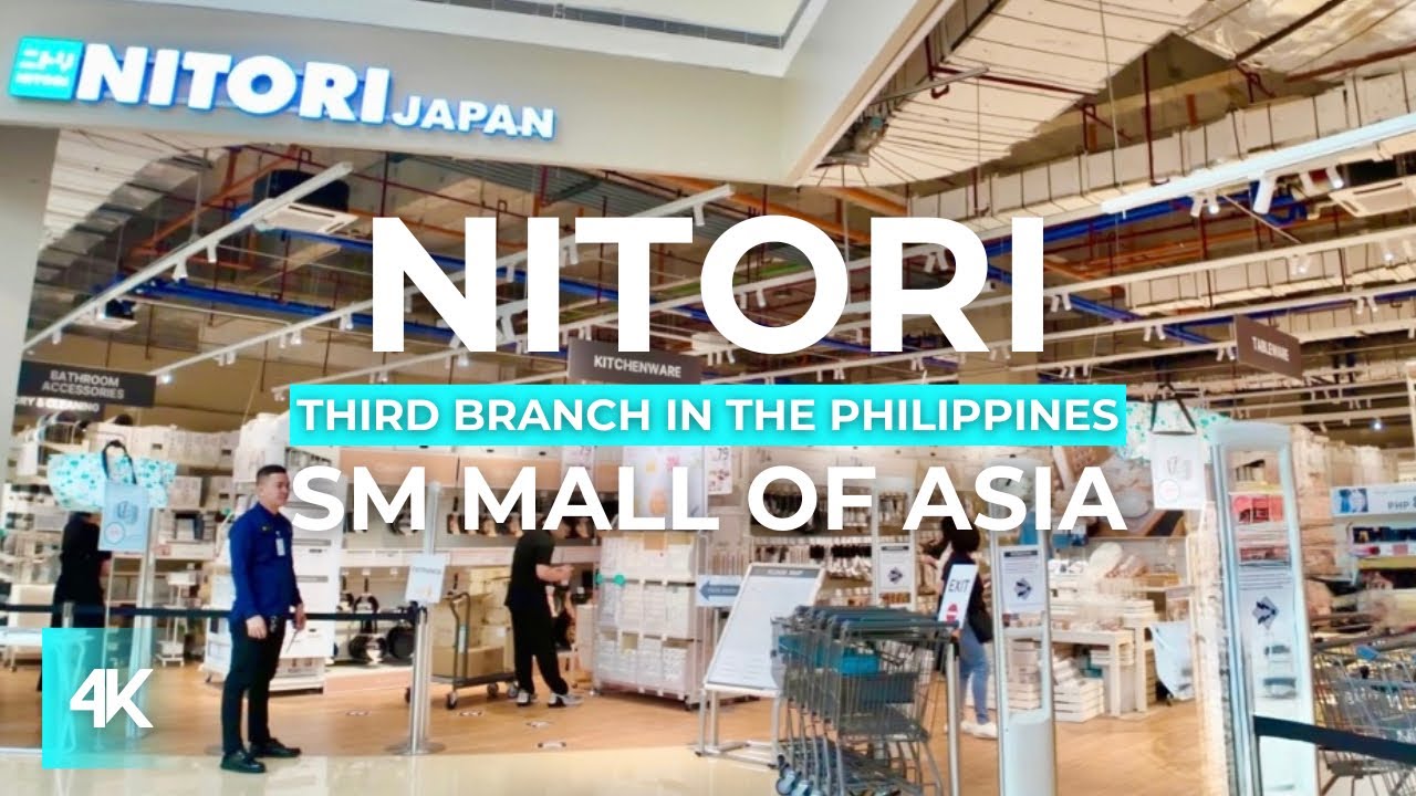 NITORI'S THIRD BRANCH NOW OPEN AT SM MOA | Christmas Gift Ideas | Relaxing Home Decor Shopping