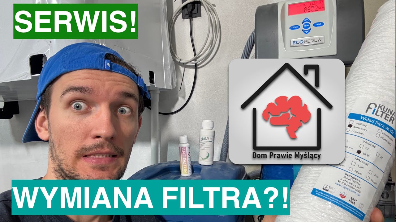 Filtr wody do wymiany?! Ecoperla Softower serwis roczny robiony samemu!
