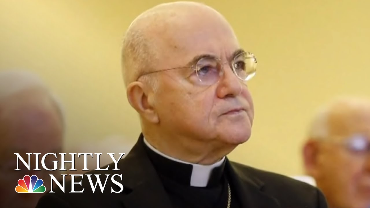 ‘Shame On You:’ Parishioner Confronts Cardinal Wuerl About Church Abuse Scandal | NBC Nightly News
