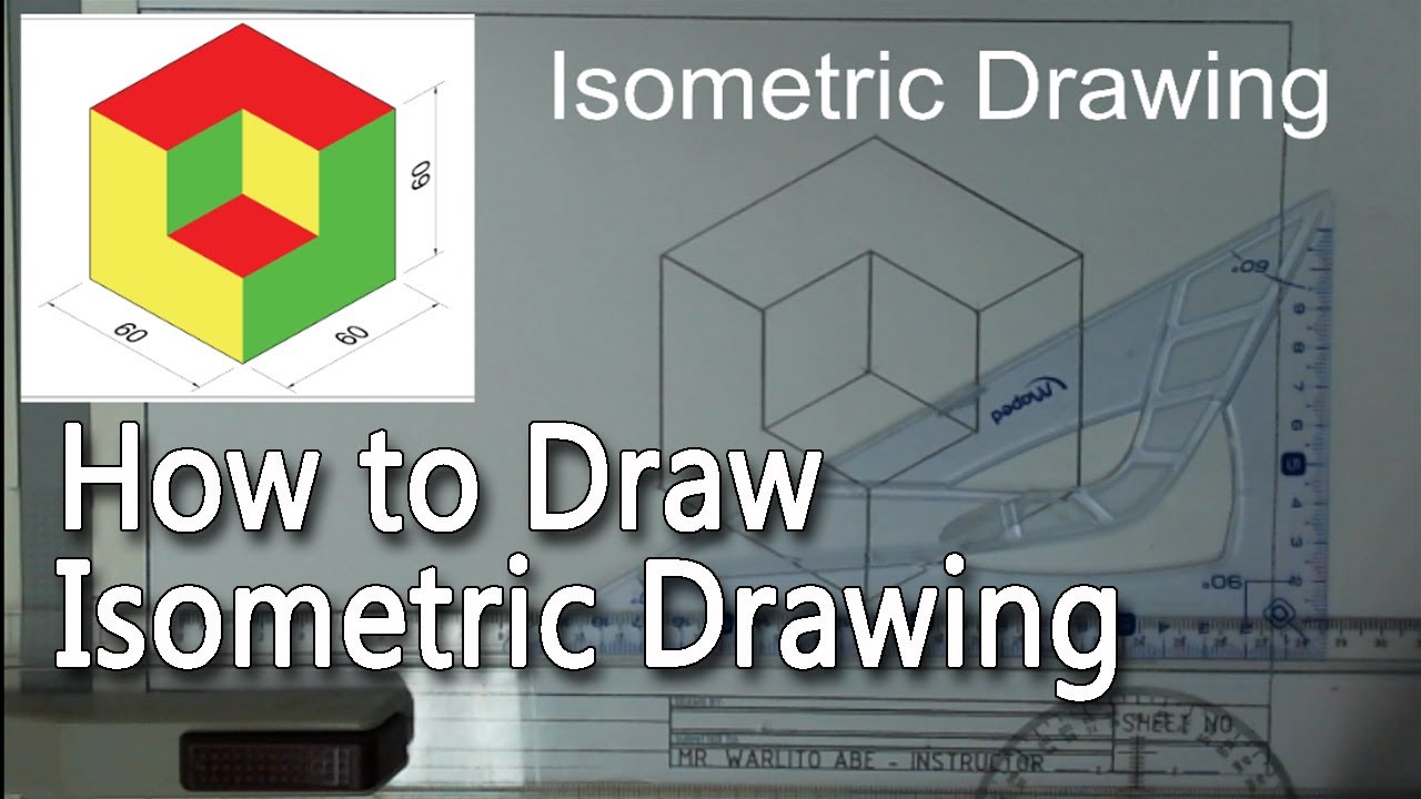 How to Draw Isometric Drawing