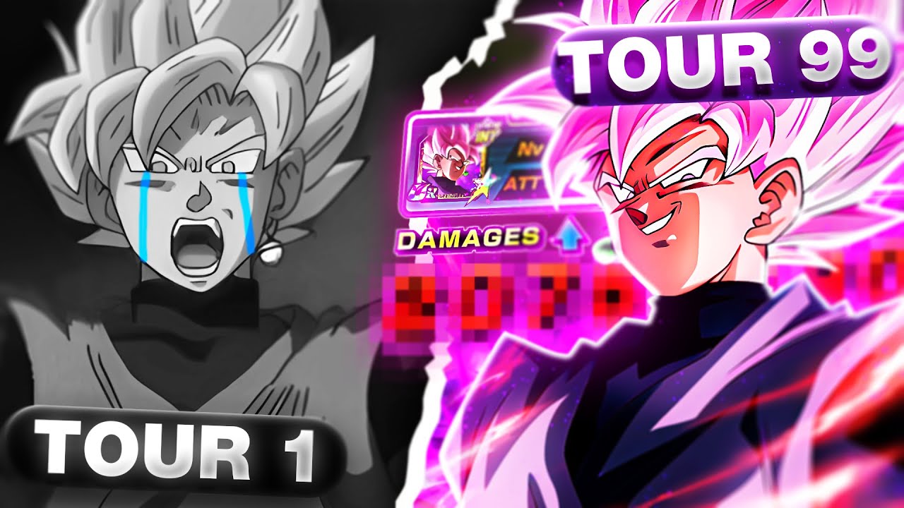 JE L'AI FAIT ! Stack 99 tours Black Goku Z-TUR INT | Dokkan Battle