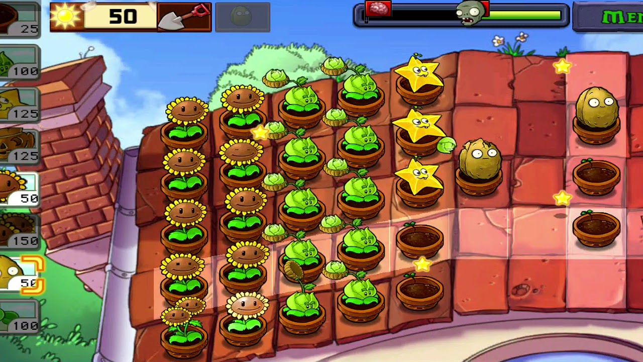 Plantas vs Zombis tejado nivel 2🧟🧟‍♀️ 🧟🧟‍♀️