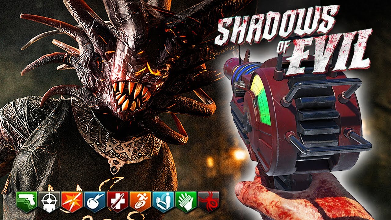 Fizemos o EASTER EGG do MELHOR MAPA DE ZOMBIES do BLACK OPS 3! (SHADOWS OF EVIL EASTER EGG SOLO)