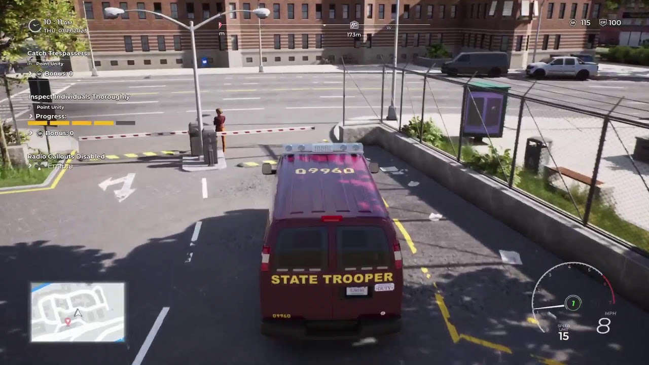 Police sim