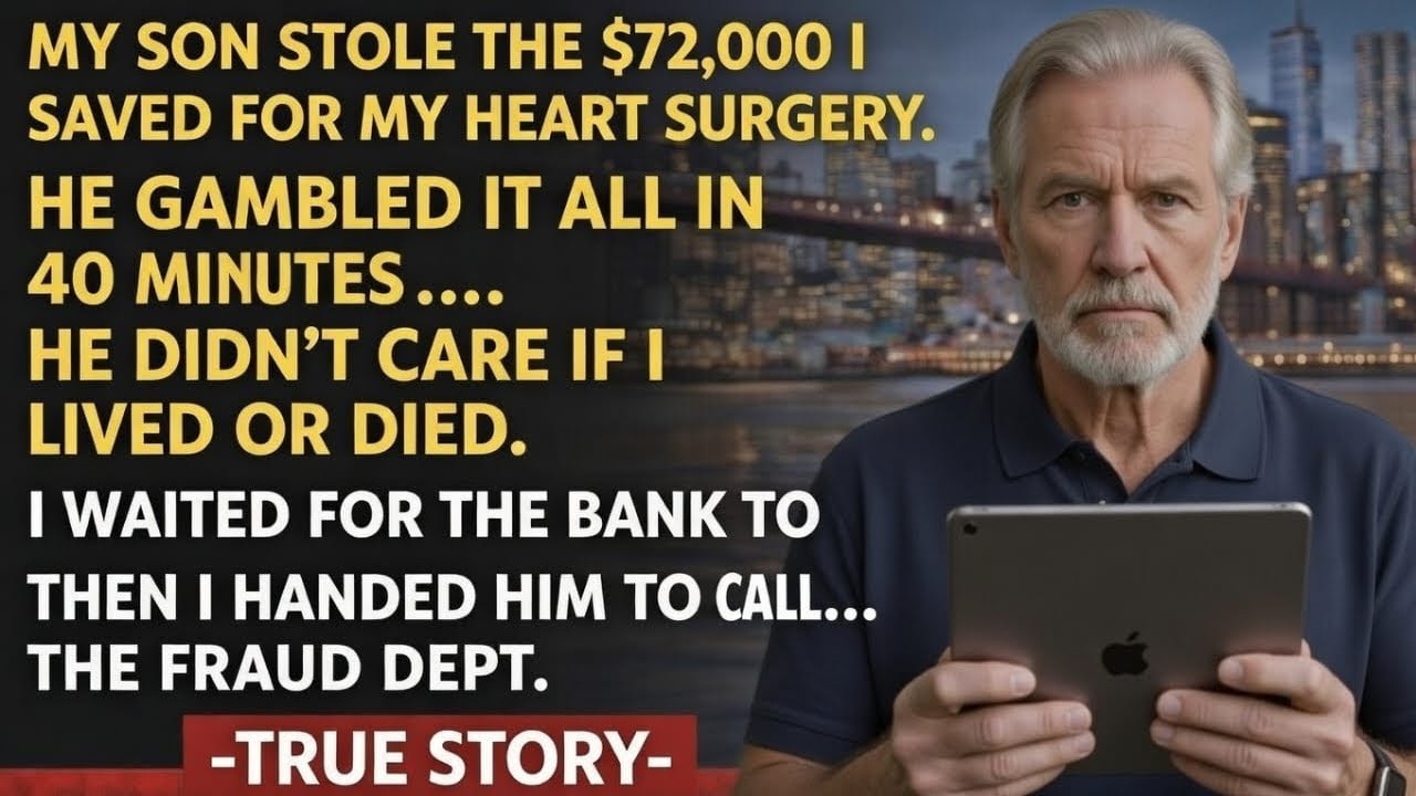 My Son Stole My Surgery Money. So I did the unthinkable 