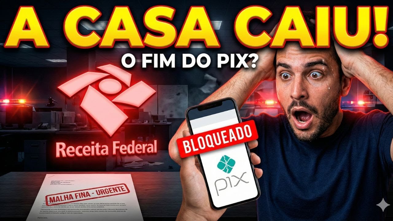 10 ERROS NO PIX QUE DÃO MALHA FINA EM 2026 (CUIDADO!)